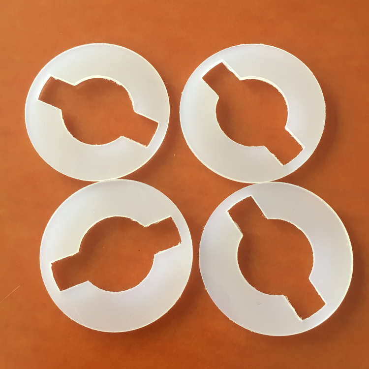 Graphite nylon gasket